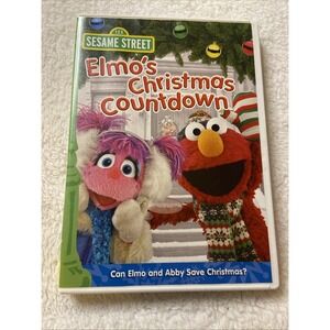 Elmo's Christmas Countdown Sesame Street DVD Abby